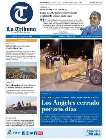La Tribuna (Los Angeles, Chile) - 5 May 2021