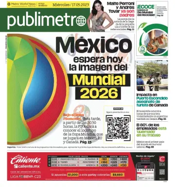 Publimetro Ciudad de México - 17 Bealtaine 2023