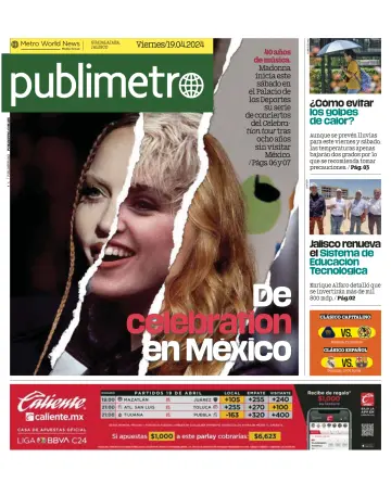 Publimetro Guadalajara - 19 Apr. 2024