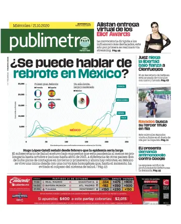 Publimetro Monterrey - 21 Oct 2020