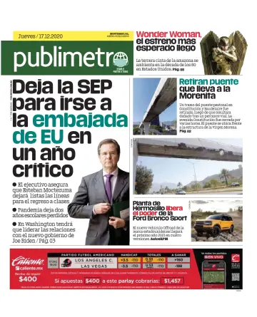 Publimetro Monterrey - 17 Dec 2020