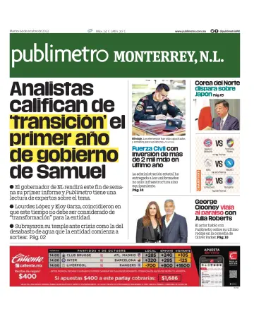 Publimetro Monterrey - 4 Oct 2022