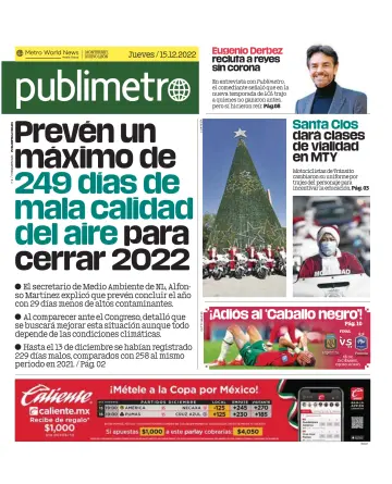 Publimetro Monterrey - 15 Dec 2022