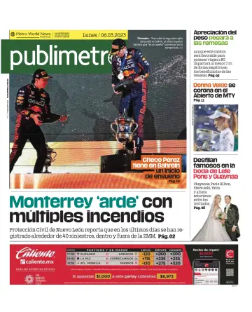 Publimetro Monterrey - 6 Mar 2023