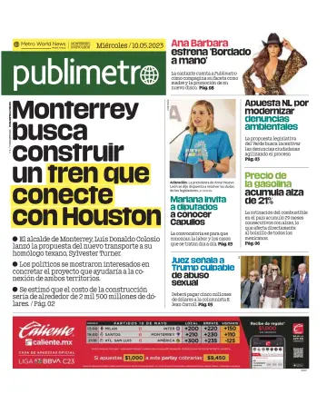 Publimetro Monterrey - 10 mayo 2023