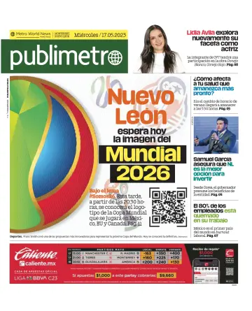 Publimetro Monterrey - 17 May 2023
