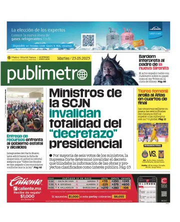Publimetro Monterrey - 23 May 2023