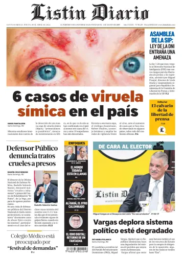 Listin Diario - 18 四月 2024