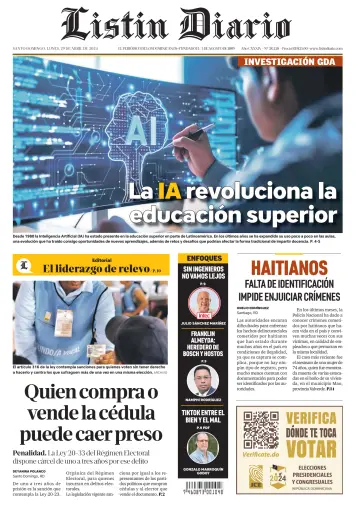 Listin Diario - 29 апр. 2024