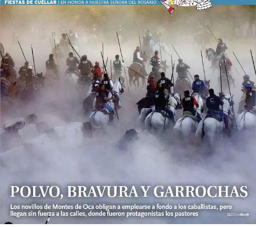 POLVO, BRAVURA Y GARROCHAS