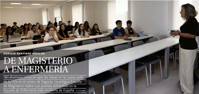 DE MAGISTERIO A ENFERMERÍA