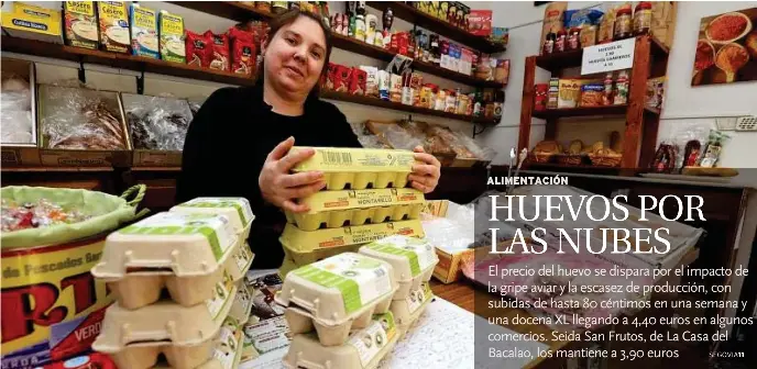 HUEVOS POR LAS NUBES