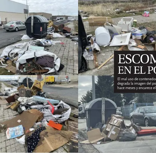 ESCOMBRERA EN EL POLÍGONO