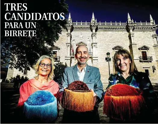 TRES CANDIDATOS