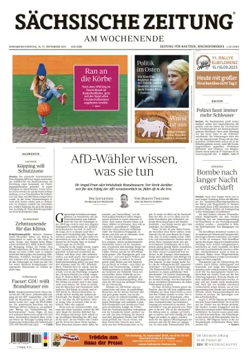 Sächsische Zeitung (Bautzen- Bischofswerda) - 16 Sept. 2023