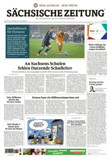 Sächsische Zeitung (Bautzen- Bischofswerda) - 30 Oct 2023