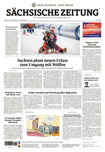 Sächsische Zeitung (Bautzen- Bischofswerda) - 27 Nov 2023