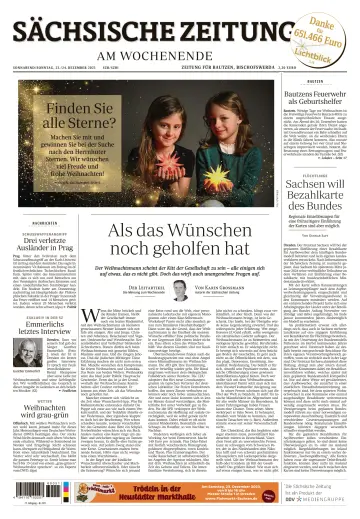 Sächsische Zeitung (Bautzen- Bischofswerda) - 23 déc. 2023