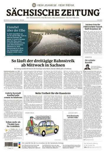 Sächsische Zeitung (Bautzen- Bischofswerda) - 10 Jan. 2024
