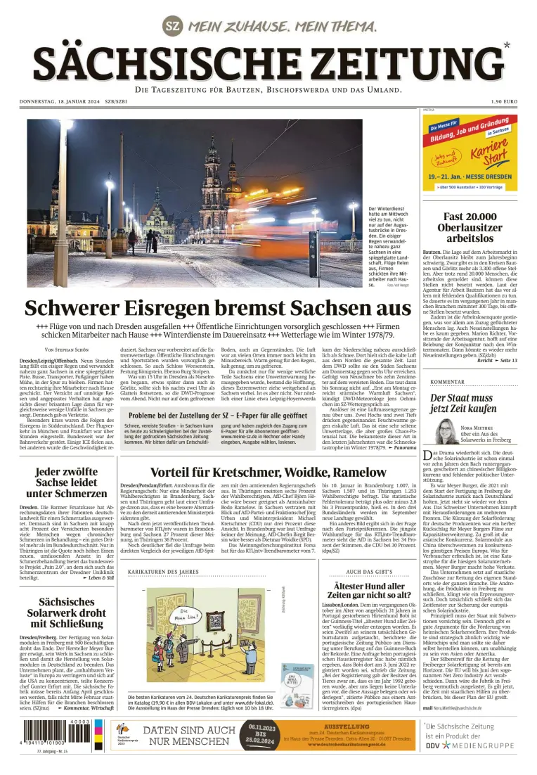Sächsische Zeitung (Bautzen- Bischofswerda)