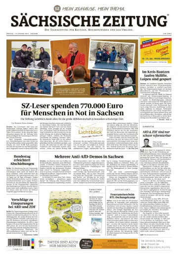 Sächsische Zeitung (Bautzen- Bischofswerda) - 19 Jan. 2024