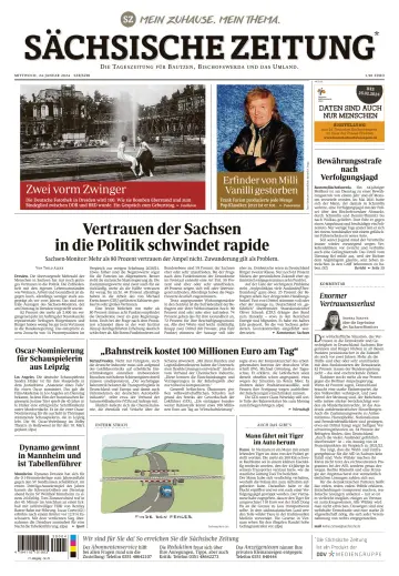 Sächsische Zeitung (Bautzen- Bischofswerda) - 24 janv. 2024