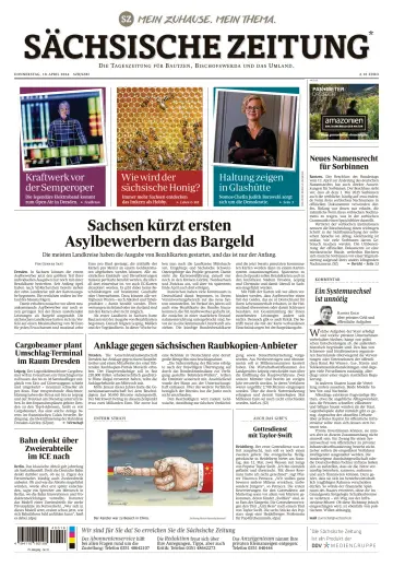 Sächsische Zeitung (Bautzen- Bischofswerda) - 18 Apr. 2024