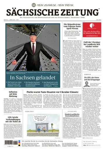 Sächsische Zeitung  (Dippoldiswalde) - 1 Mar 2024