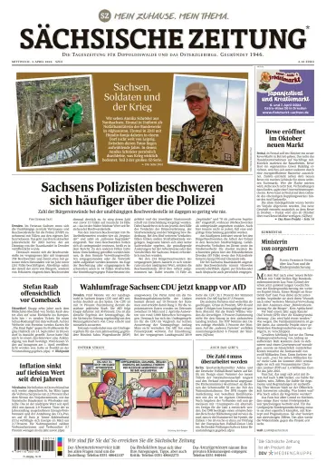 Sächsische Zeitung  (Dippoldiswalde) - 3 Apr 2024