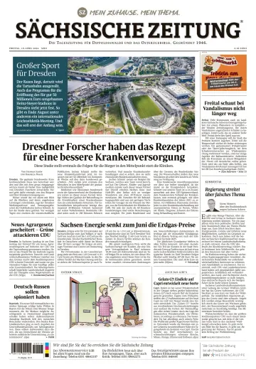 Sächsische Zeitung  (Dippoldiswalde) - 19 Apr 2024