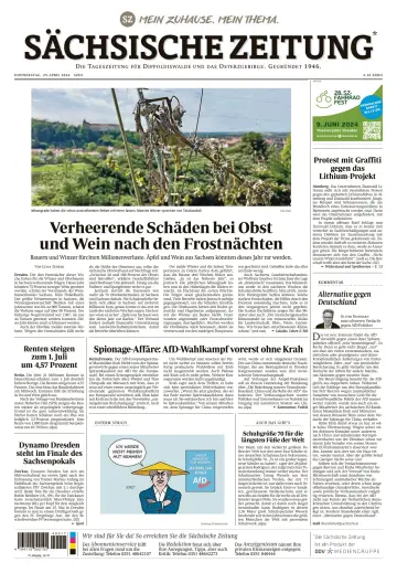 Sächsische Zeitung  (Dippoldiswalde) - 25 Apr 2024