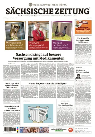 Sächsische Zeitung  (Dippoldiswalde) - 26 Apr 2024