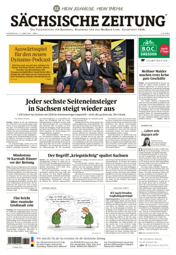 Sächsische Zeitung  (Dresdner Meißner Land) - 11 Apr 2024