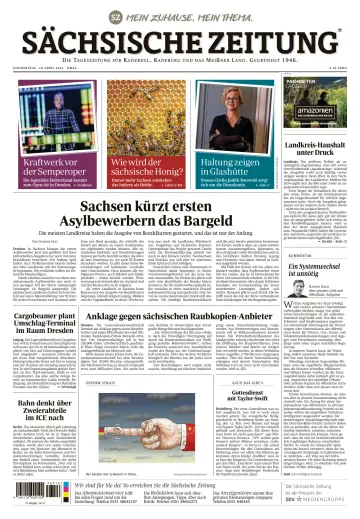 Sächsische Zeitung  (Dresdner Meißner Land) - 18 Apr 2024