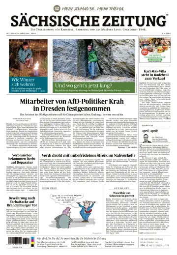 Sächsische Zeitung  (Dresdner Meißner Land) - 24 Apr 2024