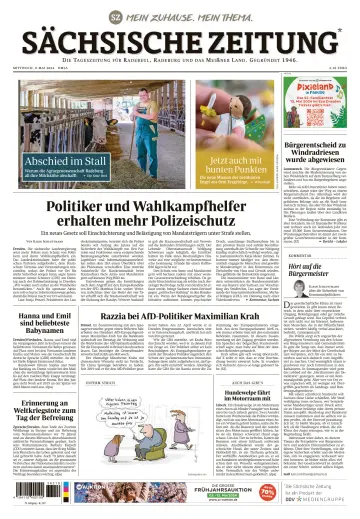 Sächsische Zeitung  (Dresdner Meißner Land) - 8 May 2024