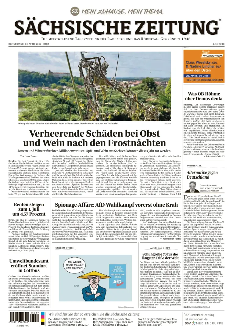 Sächsische Zeitung  (Rödertal)