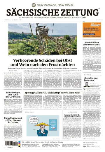 Sächsische Zeitung  (Rödertal) - 25 Apr 2024
