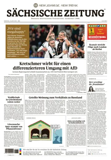 Sächsische Zeitung  (Dresden) - 25 Jul 2023
