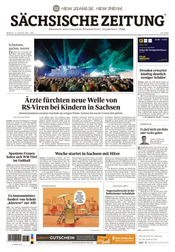 Sächsische Zeitung  (Dresden) - 21 Aug 2023