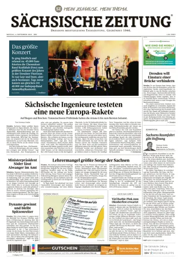 Sächsische Zeitung  (Dresden) - 4 Sep 2023