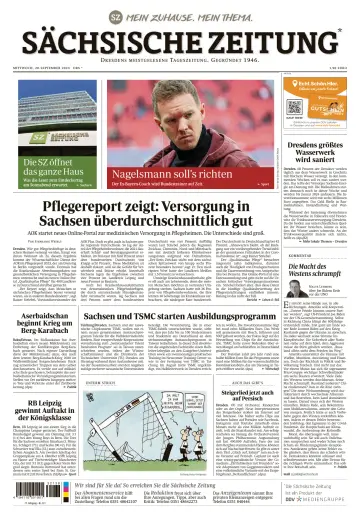 Sächsische Zeitung  (Dresden) - 20 Sep 2023