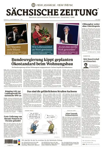 Sächsische Zeitung  (Dresden) - 26 Sep 2023