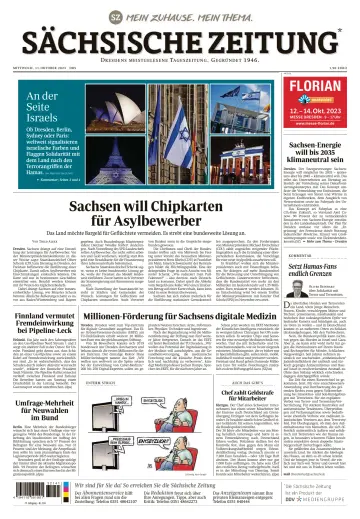 Sächsische Zeitung  (Dresden) - 11 Oct 2023