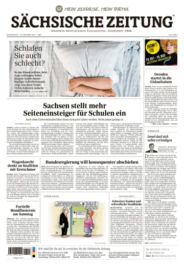 Sächsische Zeitung  (Dresden) - 26 Oct 2023