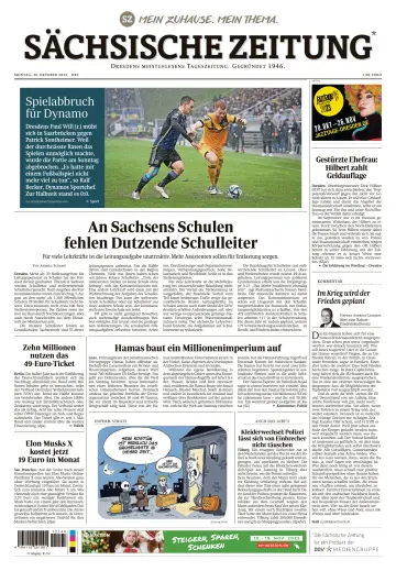 Sächsische Zeitung  (Dresden) - 30 Oct 2023