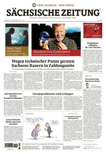 Sächsische Zeitung  (Dresden) - 2 Nov 2023