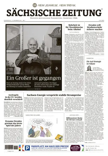 Sächsische Zeitung  (Dresden) - 21 Dec 2023