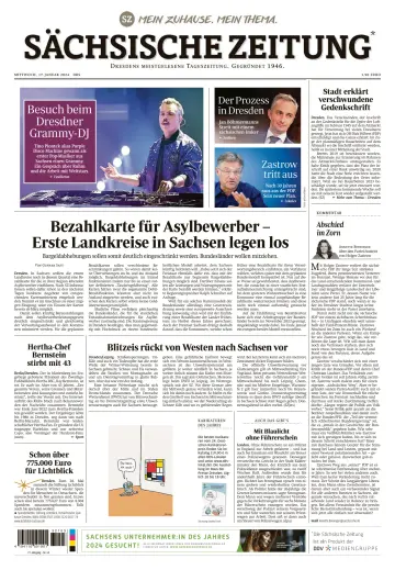 Sächsische Zeitung  (Dresden) - 17 Jan 2024