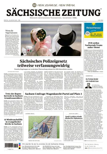 Sächsische Zeitung  (Dresden) - 26 Jan 2024